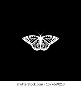 Butterfly vector easy to edit.