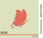 butterfly vector icon