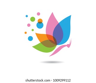 Butterfly vector icon