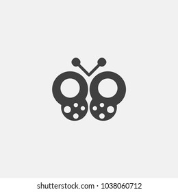 butterfly vector icon