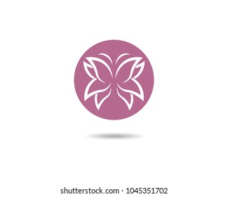 Butterfly vector icon