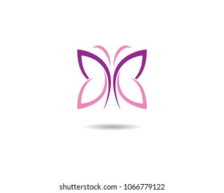 Butterfly vector icon