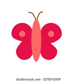 butterfly vector icon