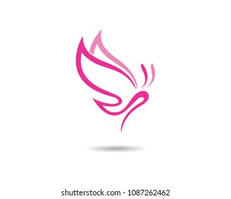 Butterfly vector icon