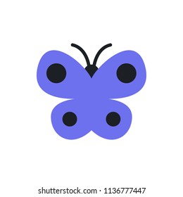 butterfly vector icon