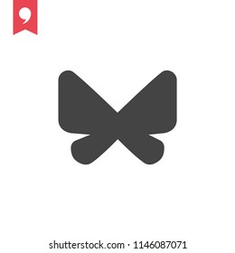 Butterfly vector icon