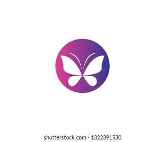Butterfly vector icon