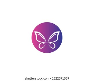 Butterfly vector icon