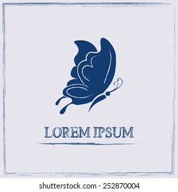 butterfly vector icon