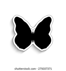 butterfly - vector icon