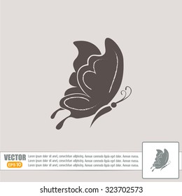 butterfly vector icon