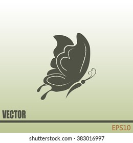 butterfly vector icon