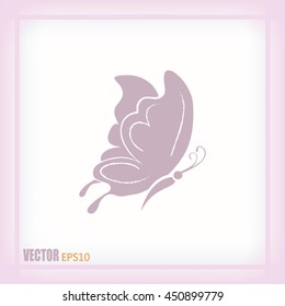 butterfly vector icon