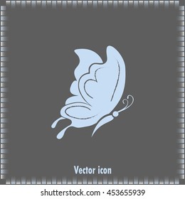 butterfly vector icon