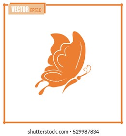 butterfly vector icon