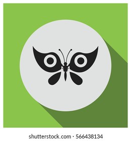 Butterfly vector icon