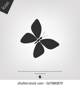 Butterfly vector icon