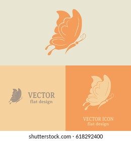 butterfly vector icon