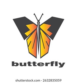 butterfly vector, icon vector illustration, butterfly silhouette of a butterfly isolated on a white background