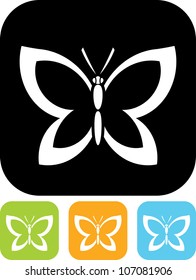 Butterfly - Vector icon isolated