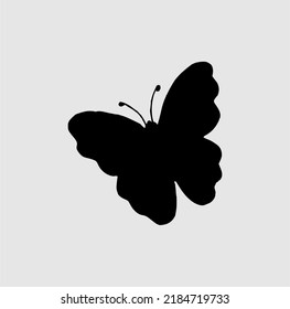 vector de mariposa para icono, logotipo o ilustración