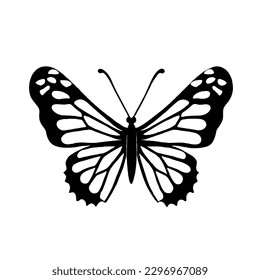Butterfly Vector Icon Transparent No White Background EPS 