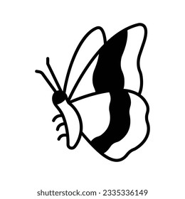 Butterfly Vector icon which can easily modify or edit

