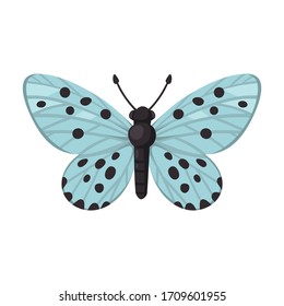 Butterfly vector icon.Cartoon vector icon isolated on white background butterfly .