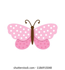 butterfly, vector illustration