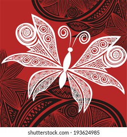 Butterfly vector illustration