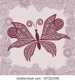 Butterfly vector illustration