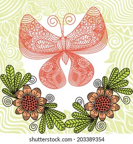 Butterfly vector illustration