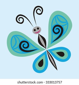 Butterfly vector illustration