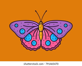 butterfly vector illustration
