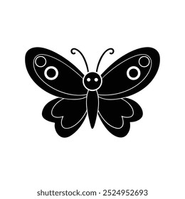 Ilustración vectorial mariposa: dibujos animados, Clipart y diseño de arte de línea