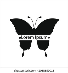 Butterfly vector illustration conceptual design, perfect for icons, butterfly illustration,