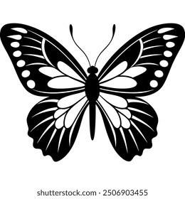 Butterfly Vector Illustration: Delicate and Beautiful Insect Designs