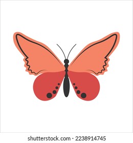 Butterfly Vector Illustration Design Art