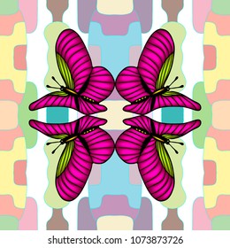 butterfly vector illustration eps10