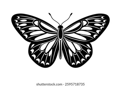 Butterfly Vector Illustration High-Quality Printable Graphic Design