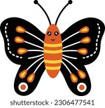 Butterfly Vector image or clipart