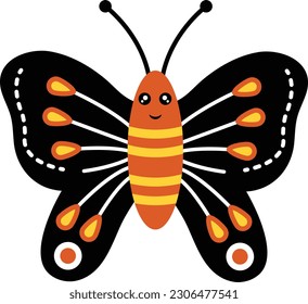 Butterfly Vector image or clipart