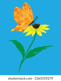 Butterfly vector Image T-Shirt Design