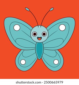 Butterfly Vector Line Art | Elegant Insect Clipart and Graphic Design