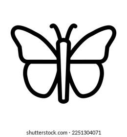 Butterfly Vector Line Icon Design