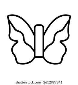 Butterfly Vector Line Icon Design