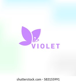 Butterfly vector logo