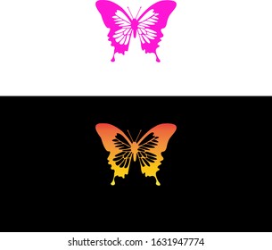 Butterfly Vector Logo Design Template