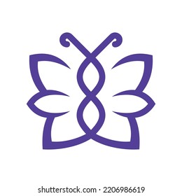 Butterfly Vector Logo Design Template