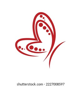 Butterfly Vector Logo Design Template